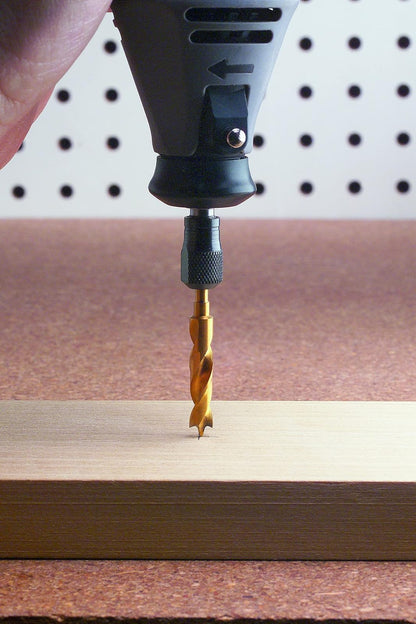Dremel 631 Juego de Brocas con Punta Centradora, 4 Piezas