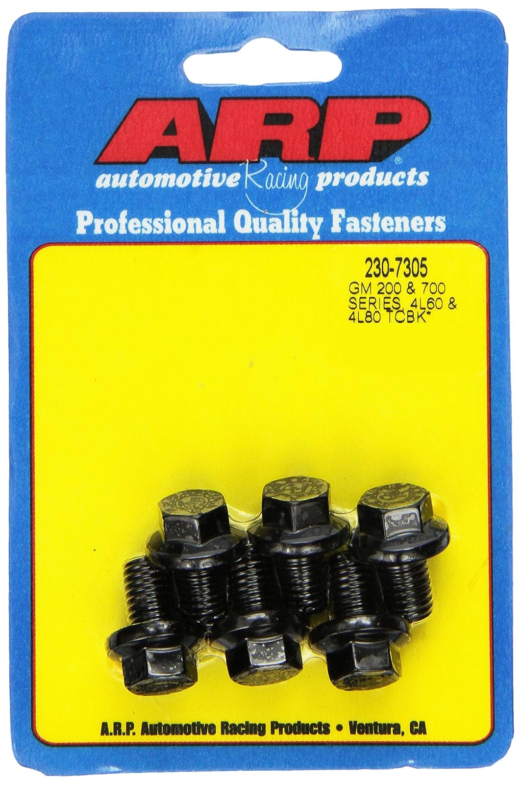 ARP 230-7305 Pro Series Tornillo de Convertidor de Par para Motor GM, Negro, M10