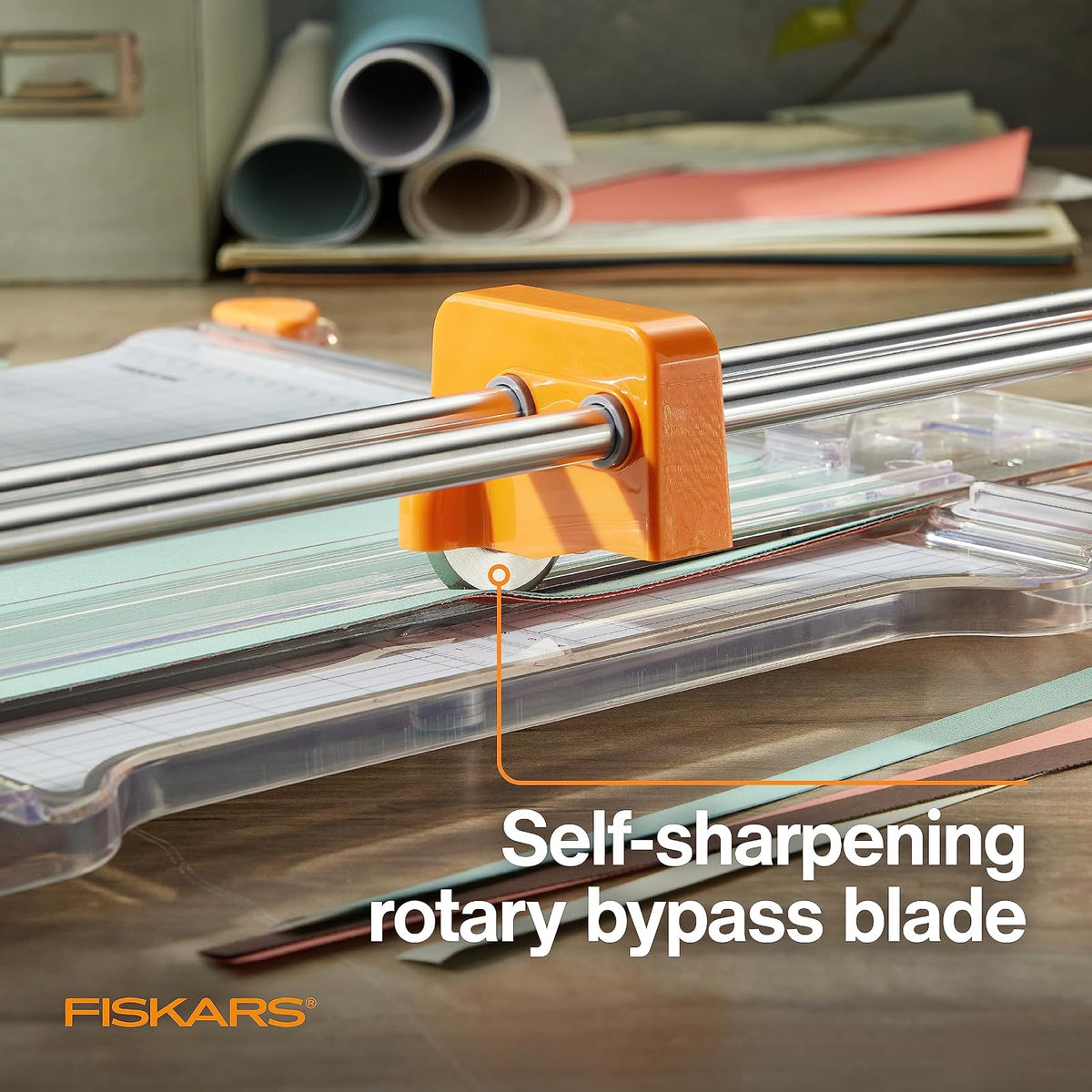 Fiskars Procision Rotary Bypass Trimmer, 12-Inch