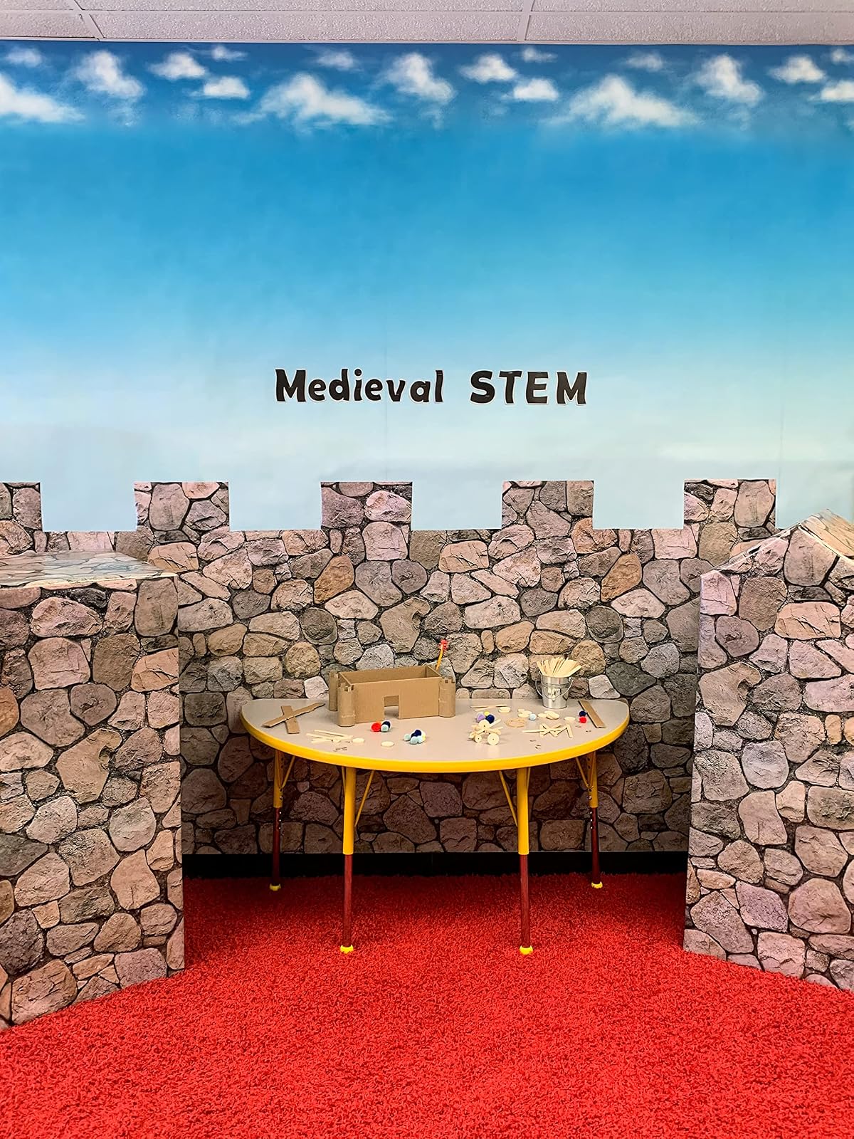 Teacher Created Resources Rock Wall Better Than Paper - Rollo de tablero de anuncios (TCR77451)