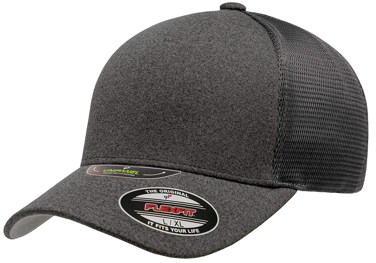 Flexfit Flexfit Melange Unipanel Trucker Cap Gorra de béisbol Unisex Adulto - CH-M - Gris oscuro