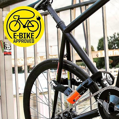 Kryptonite Evolution 4 - Candado de Cadena Integrado para Bicicleta