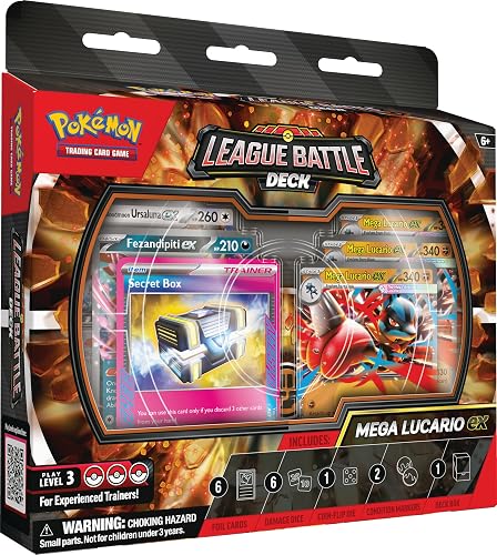 Pokémon TCG: Mega Lucario Ex League Battle Deck