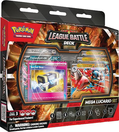 Pokémon TCG: Mega Lucario Ex League Battle Deck