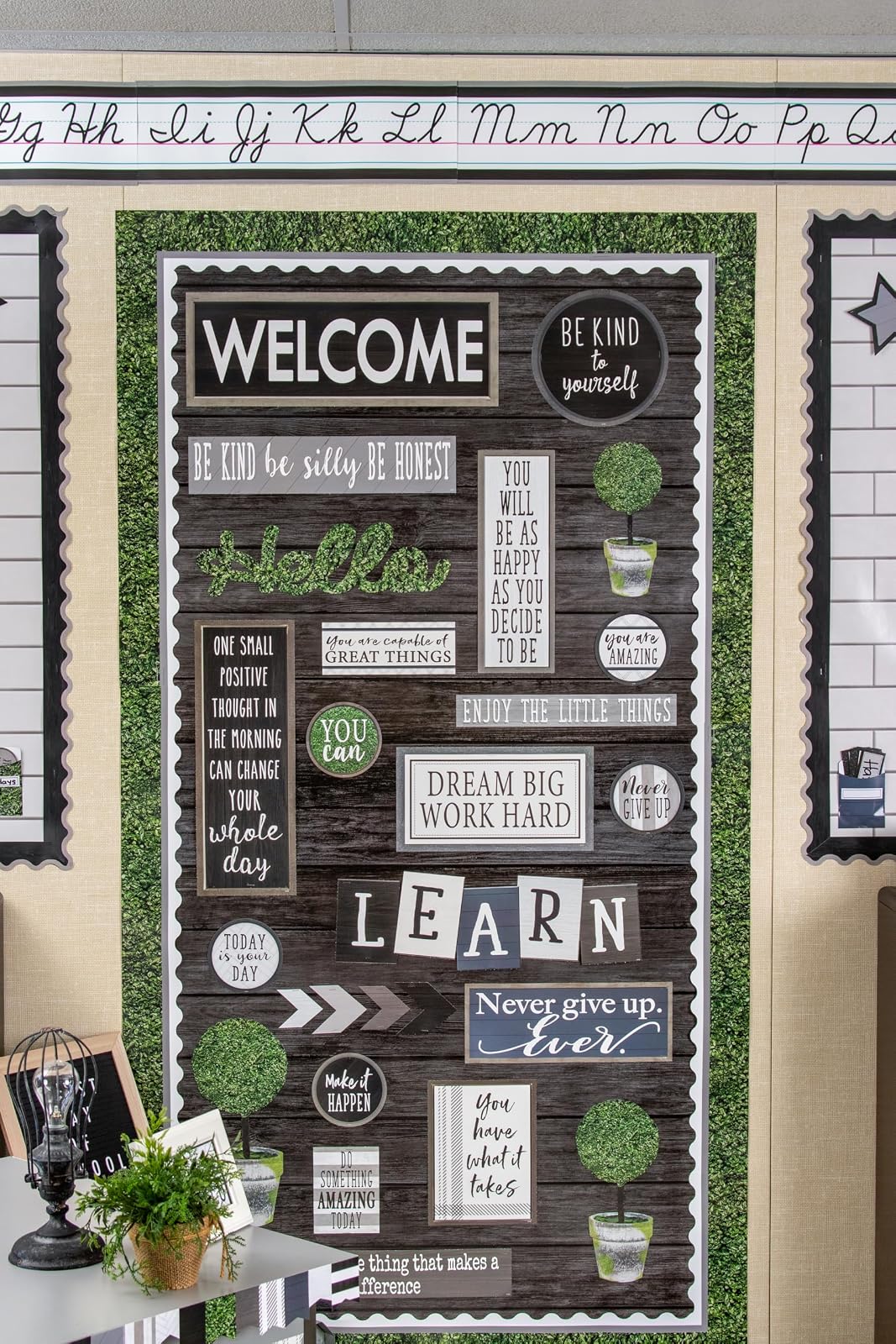 Teacher Created Resources - Juego de tablones de anuncios para decoración de pared (TCR8505)
