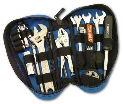 CruzTOOLS RTTD1 RoadTech - Kit de Herramientas de lágrima para Motocicletas Harley-Davidson, Color Negro