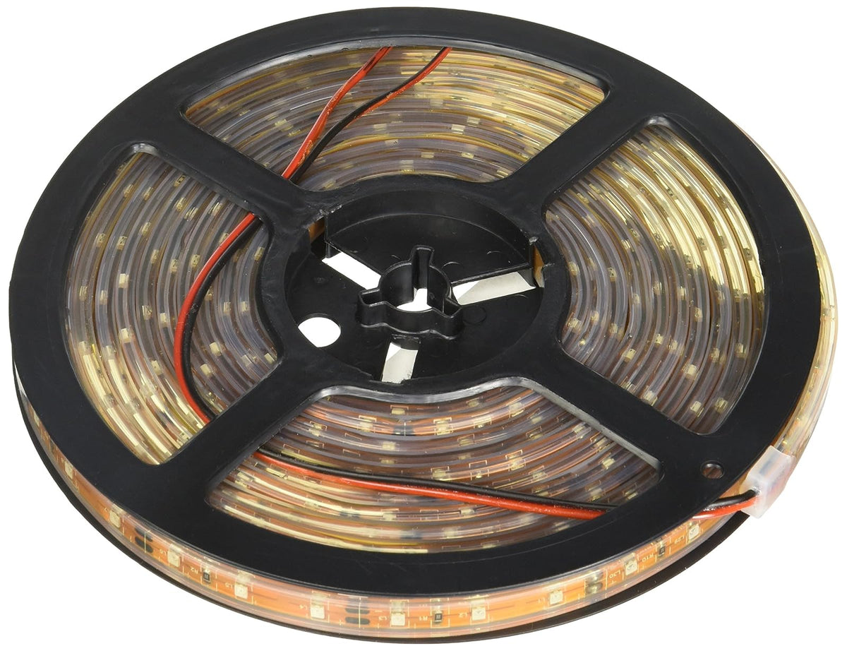 Estevez Tira de LED IP65 para Exterior, 5 m - 24W - Amarillo