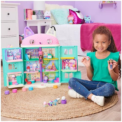 Gabby’s Dollhouse, Set de Regalo con 7 Figuras de Juguete y Accesorio Sorpresa, Juguetes para niños y niñas a Partir de 3 años