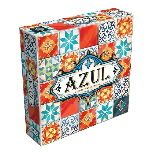 Plan B Games , Azul, Tile Laying Game, Ages 8+, 2 to 4 Players, 30 to 45 Minutes Playing Time,Black