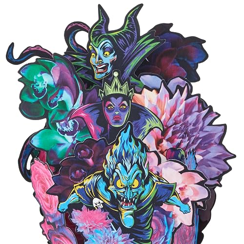 Hallmark Paper Wonder Disney Villains Tarjeta desplegable para cumpleaños, Halloween, graduaciones, felicitaciones