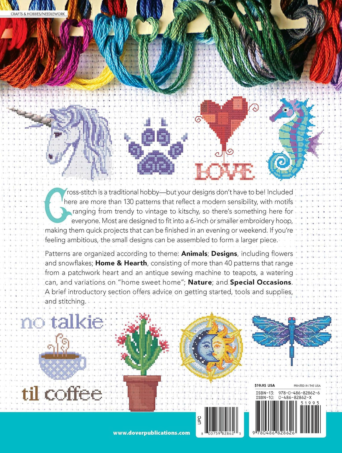 Whimsical Cross-Stitch: More Than 130 Designs from Trendy to Traditional