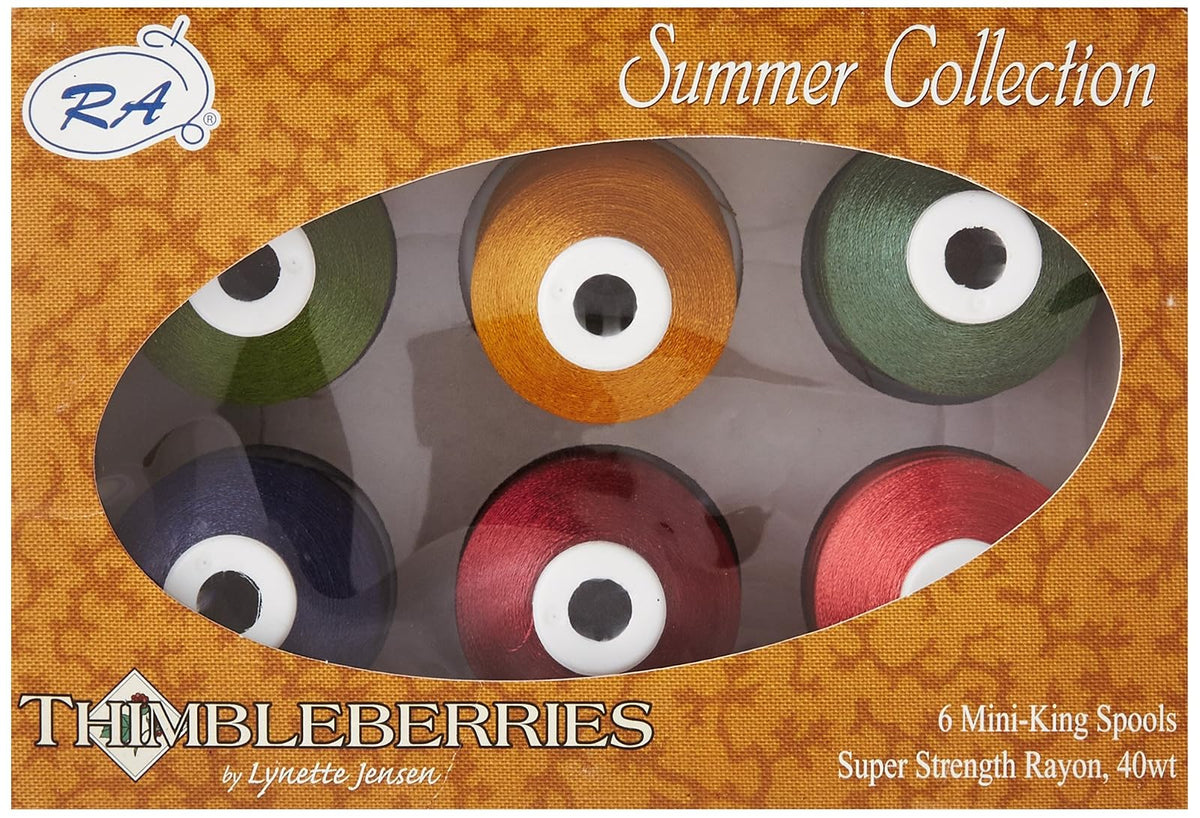 Robison-Anton Thimbleberries Rayon Thread Collections 1000 Yards 6/Pkg-Summer