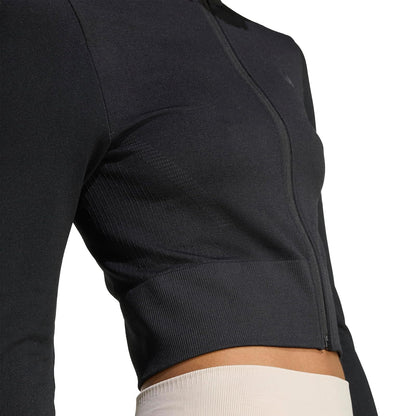 adidas Essentials Full-Zip Knit Workout Jacket Sudadera Mujer
