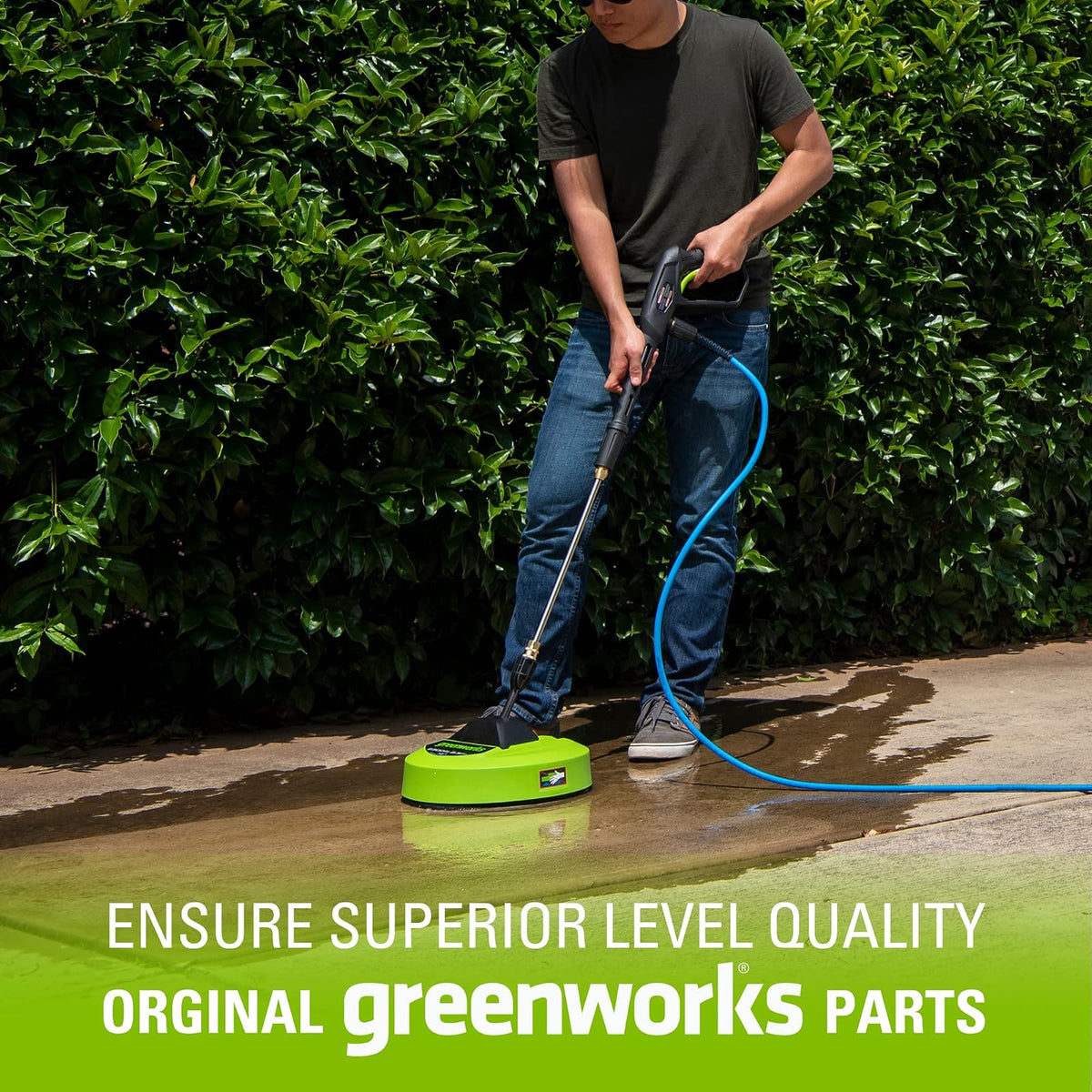 Greenworks 30,5 cm (Pulgadas) Accesorio Limpiador de Superficies para Lavadora a presión
