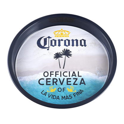 Corona Charola Redonda para Bebidas, Acero, 12.2 pulgadas - Corona 2024