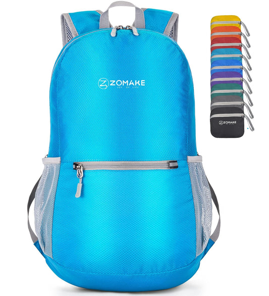 ZOMAKE Ultra Lightweight Hiking Backpack 20L, Packable Small Backpacks Water Resistant Daypack for Women Men