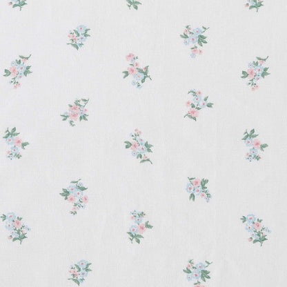Laura Ashley - Juego de sábanas King de algodón percal Transpirable, 200 Hilos, decoración Floral para el hogar (Rosa, King)