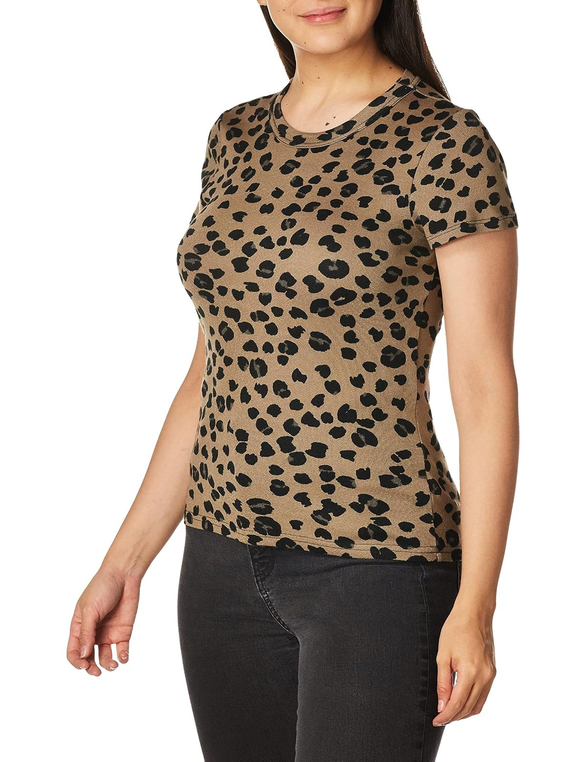 Michael Stars Shine Basic Band Crew tee camisaMujer