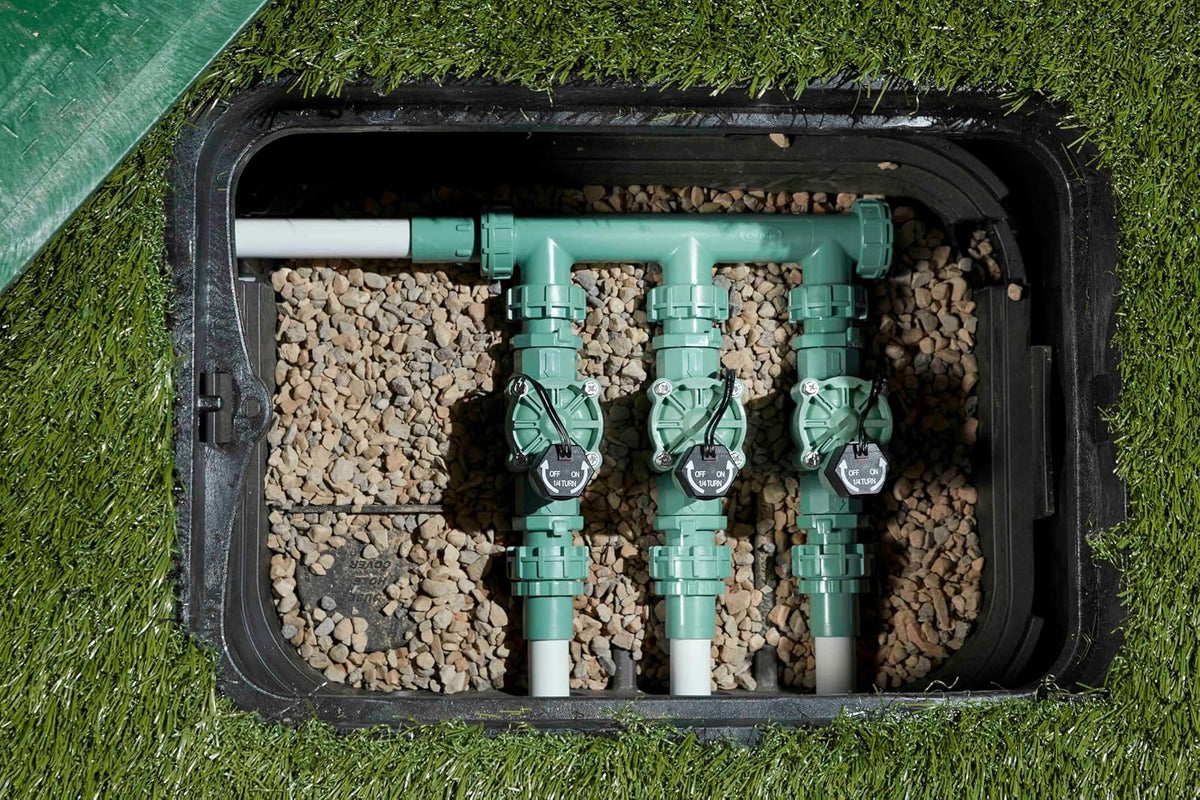 Orbit 53212 12-Inch Sprinkler System Rectangular Valve Box
