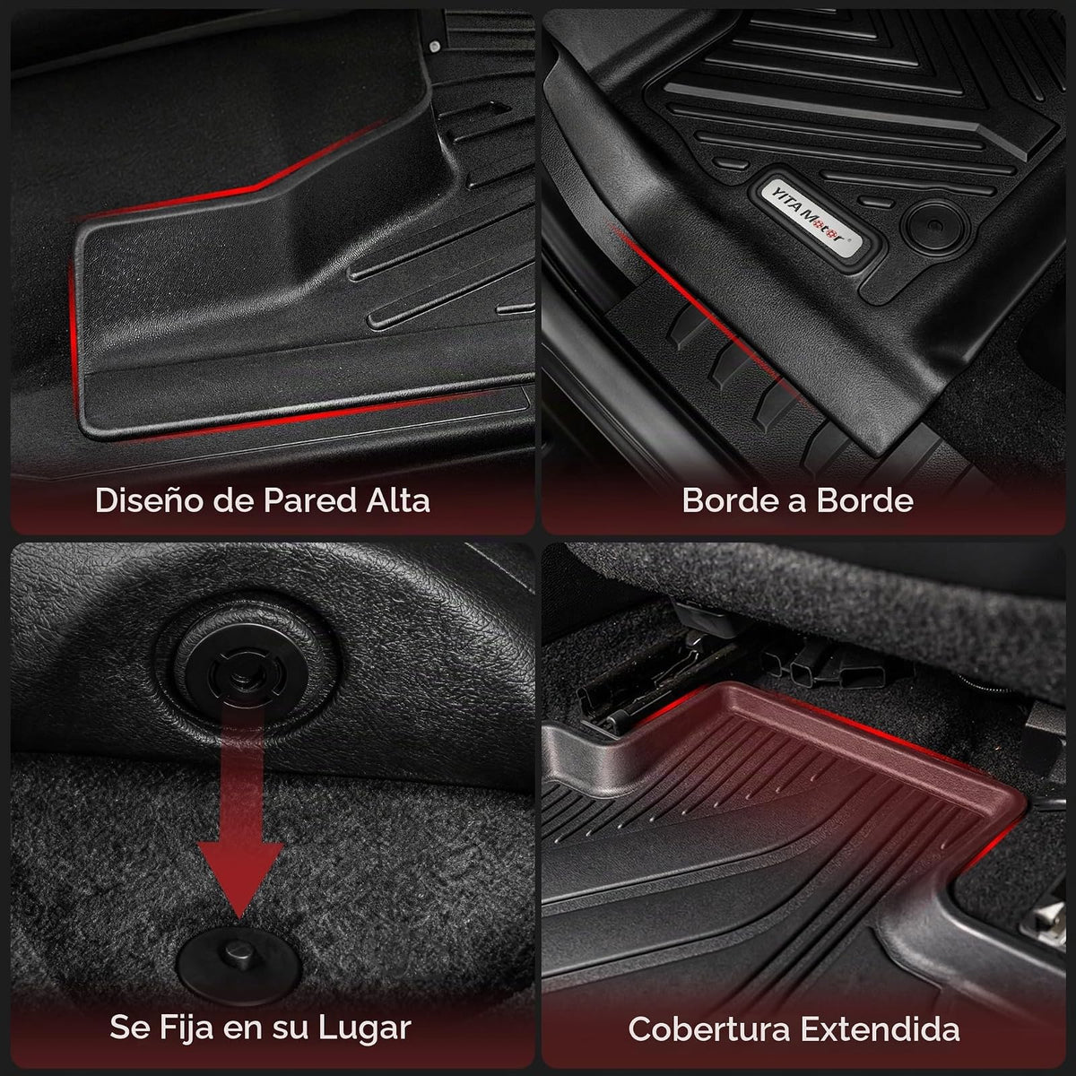 YITAMOTOR Alfombrillas
