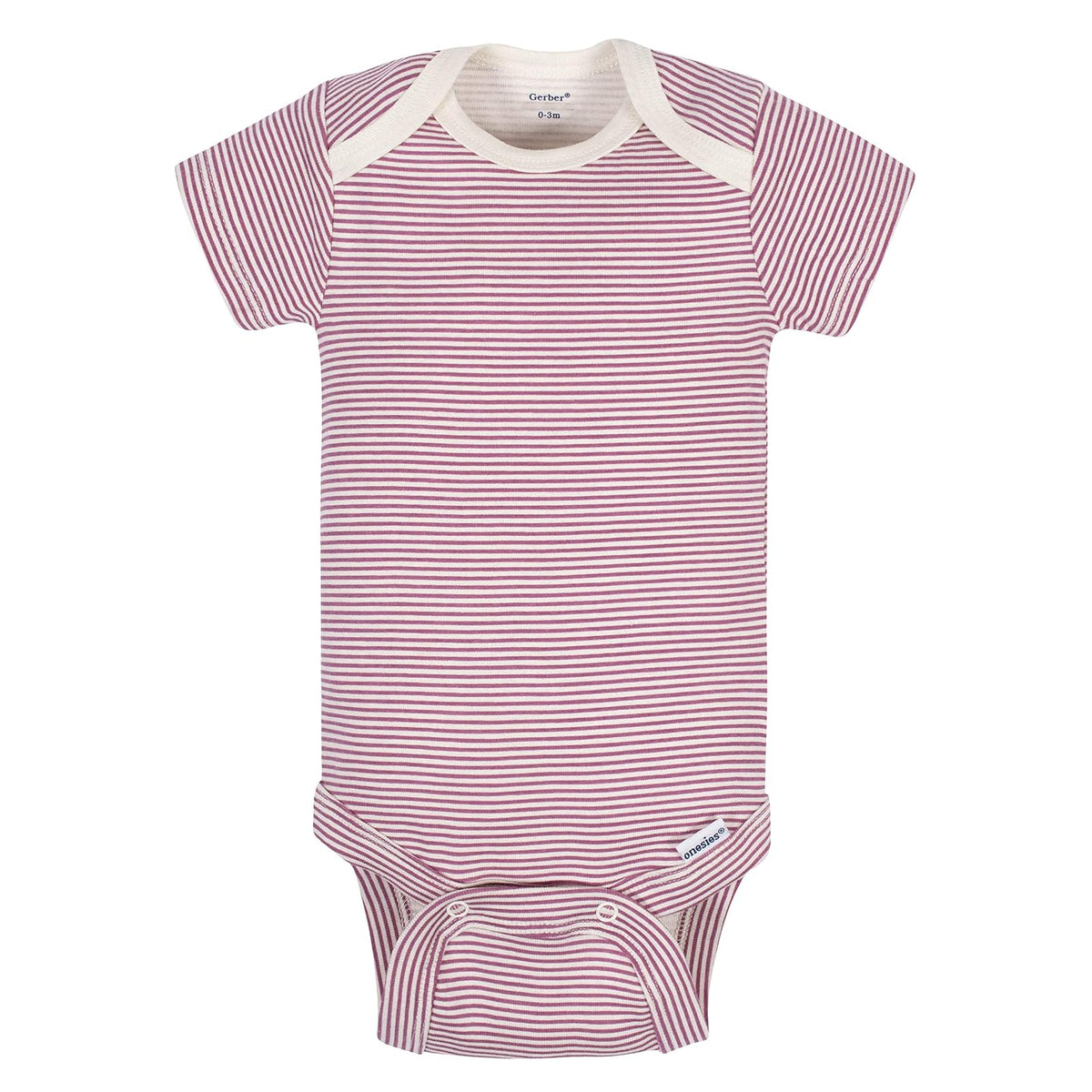 Grow by Gerber Baby-girls - Body orgánico de manga corta (5 unidades)
