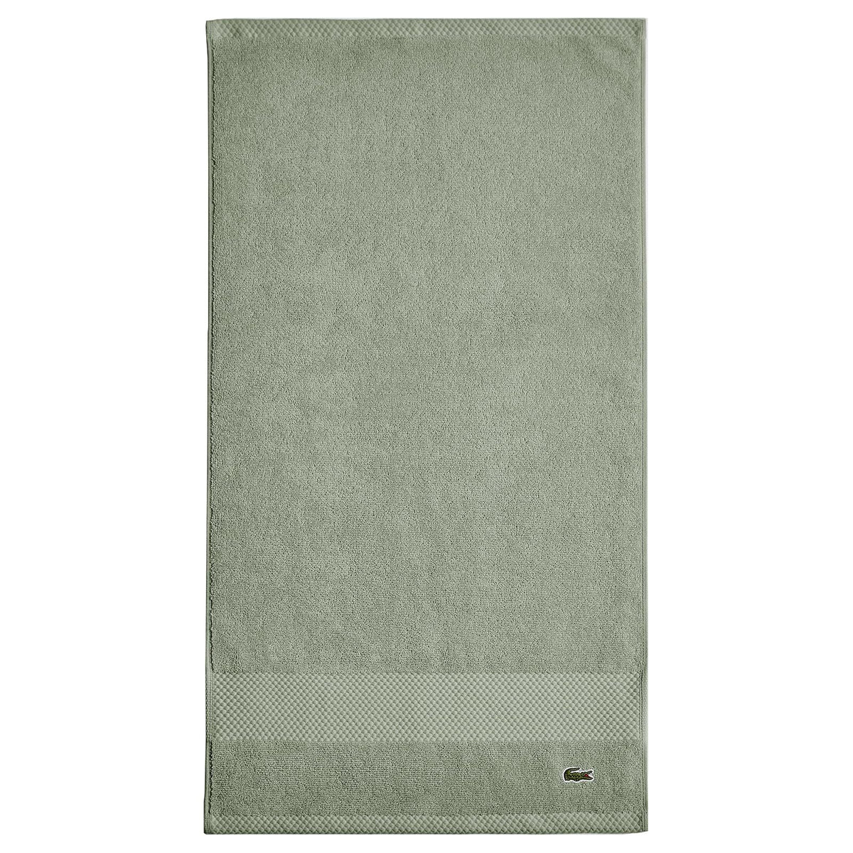 Lacoste Heritage Supima - Toalla de Mano de algodón, Celestial, 40.6 x 76.2 cm - Hand Towel 16x30 - Aloe