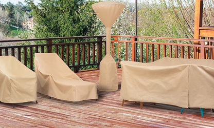Modern Leisure Patio Chaise Lounge Cover, Waterproof & Weatherproof