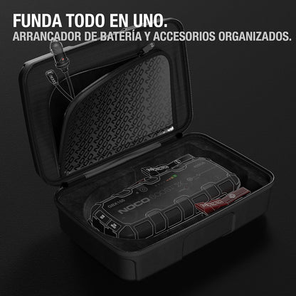 NOCO GBC104 Estuche de Protección de Goma EVA Boost X para Arrancadores de Emergencia de Litio GBX155 UltraSafe