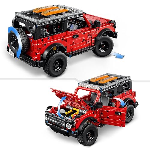Lego Technic Camioneta Ford Bronco Kit de Modelo de Auto, Set de Construcción Stem, Regalo para Niños y Niñas de 9 Años en Adelante 42213