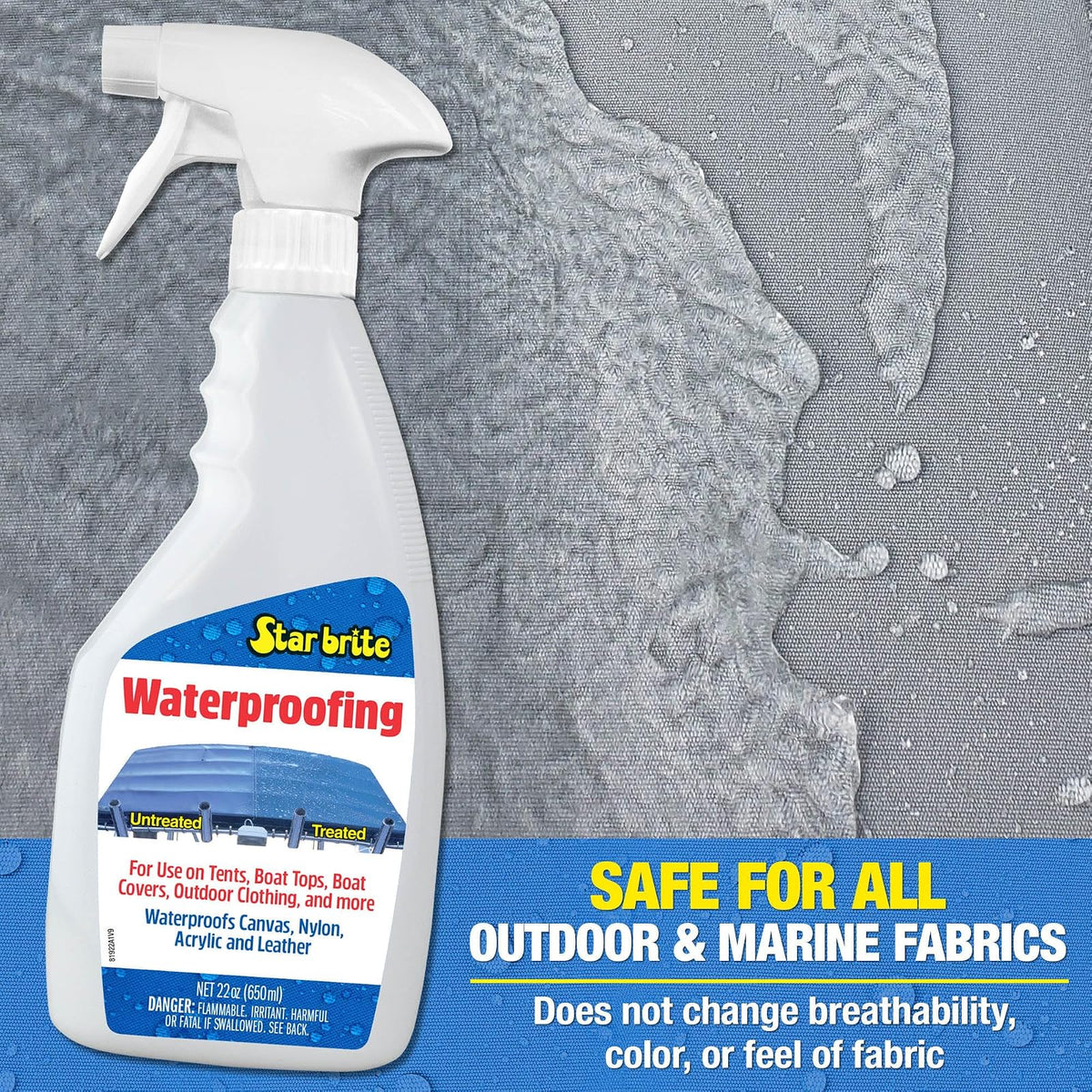 Espray Impermeable Star Brite + Repelente de Manchas + protección UV