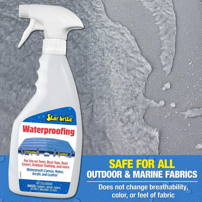 Espray Impermeable Star Brite + Repelente de Manchas + protección UV