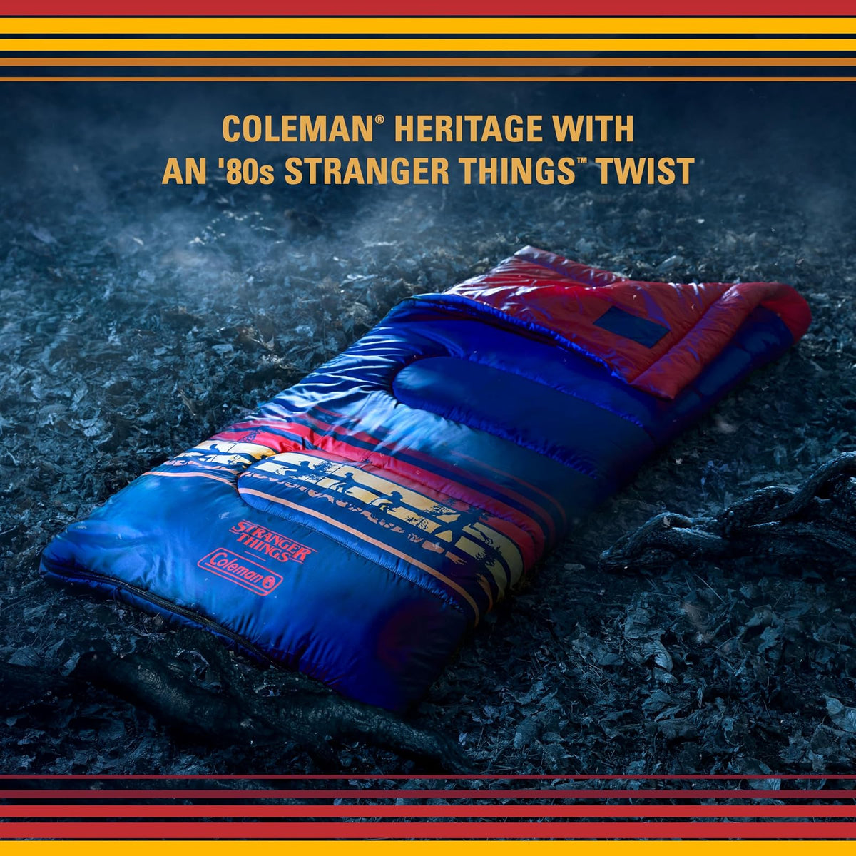 Coleman Stranger Things - Saco de Dormir de 10 °C