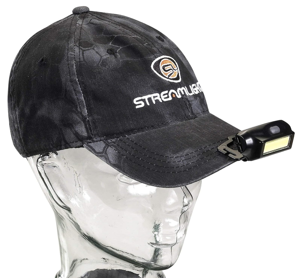 Streamlight 61702 Bandit 180-Lúmenes LED Linterna Frontal Recargable USB con Clip para Gorro y Correa, Negra
