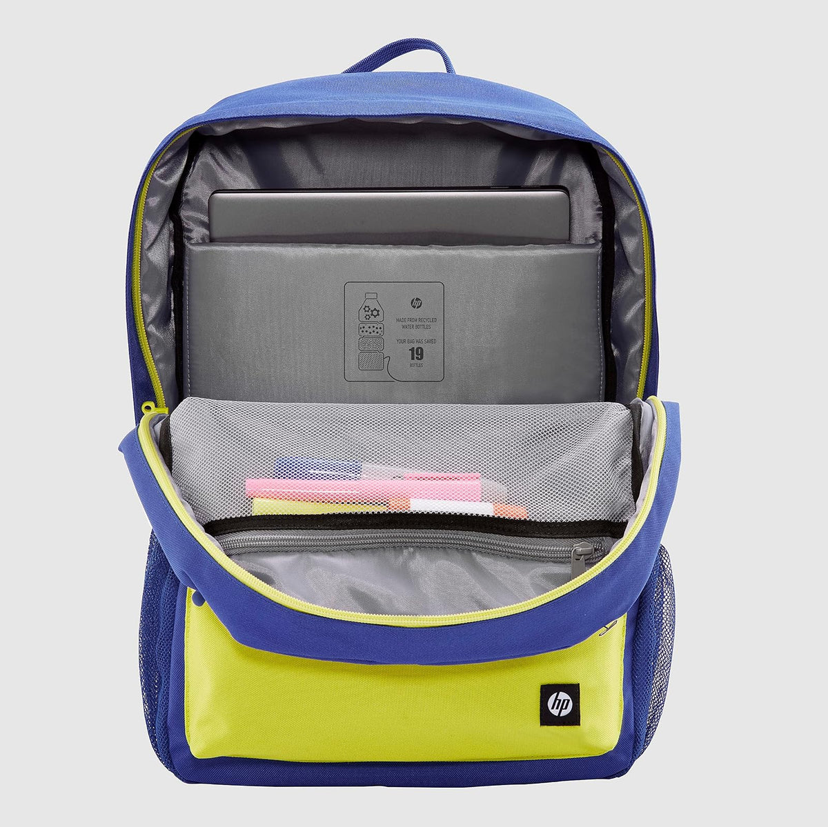 HP Mochila unisex para computadora portátil, compartimento para portátil de 15,6 pulgadas