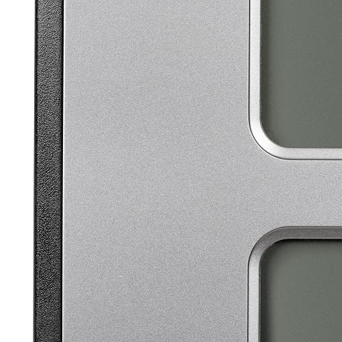 La Crosse Technology 513-1419BLv4-INT - Reloj de Calendario atómico Completo con dígitos Extra Grandes