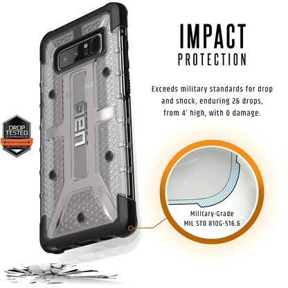 URBAN ARMOR GEAR UAG Samsung Galaxy Note8 teléfono Celular, Plasma, Hielo (Plasma - Ice)