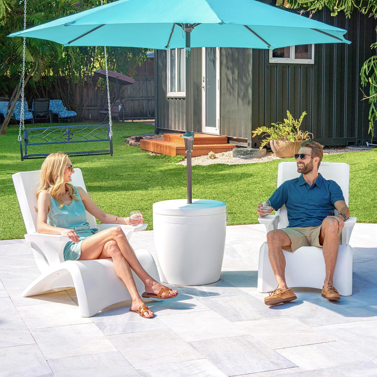 Step2 Vero - Silla para Piscina, Color Blanco