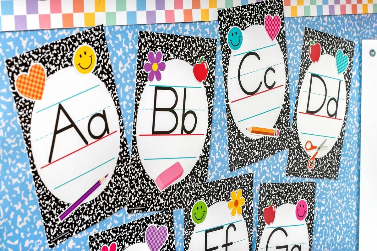 Teacher Created Resources Composition Blue Better Than Paper® Rollo de tablero de anuncios (TCR77604)