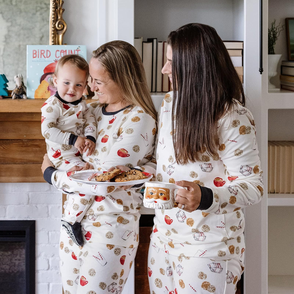 Burt's Bees Baby Baby - Pijama Familiar para Mujer, Pijama de algodón orgánico