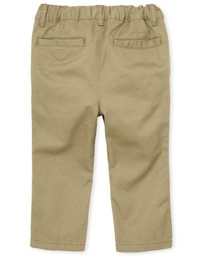 The Children's Place Pantalones Chinos Delgados, Paquete de Dos Pantalones para bebés niños