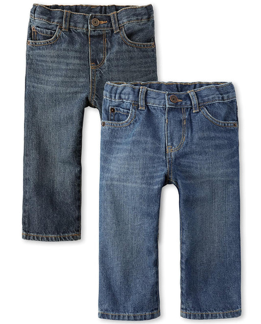 The Children's Place and Toddler Multipack Basic Straight Leg Jeans Jeans bebés niños