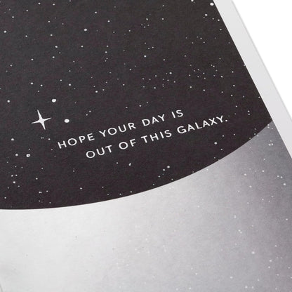 Hallmark Signature Paper Wonder Star Wars - Tarjeta emergente para el día del padre o cumpleaños (Millennium Falcon)