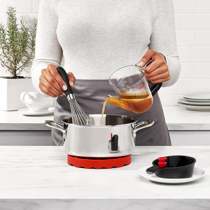 OXO Good Grips Separador de grasa de 2 tazas, plástico, talla única