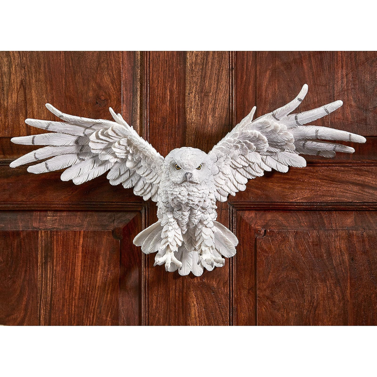 Design Toscano JQ9623 Escultura de Pared de búho espíritu místico, a Todo Color