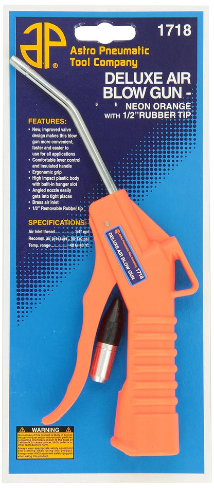 Astro 1718 Deluxe Orange - Pistola de soplado de Aire (10,16 cm), Color Naranja