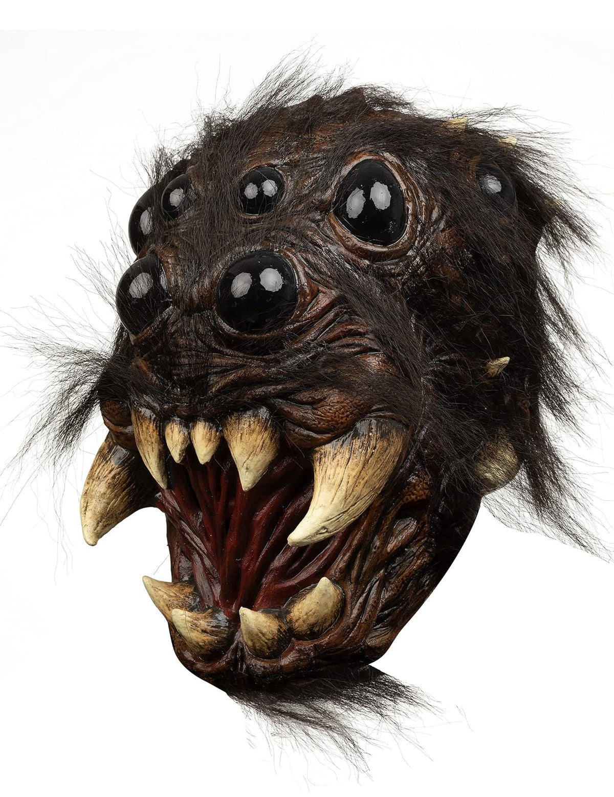 Ghoulish Productions Máscara de Monstruo Araña Gigante, Máscaras de Monstruos Mitológicos Ideales para Halloween y Fiestas de Disfraces