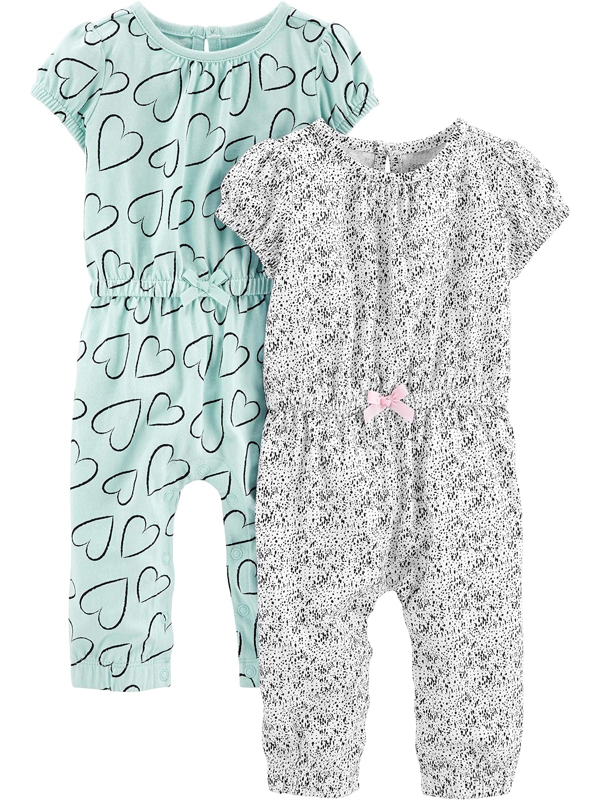 Simple Joys by Carter's baby-girls 2-pack Fashion Jumpsuits