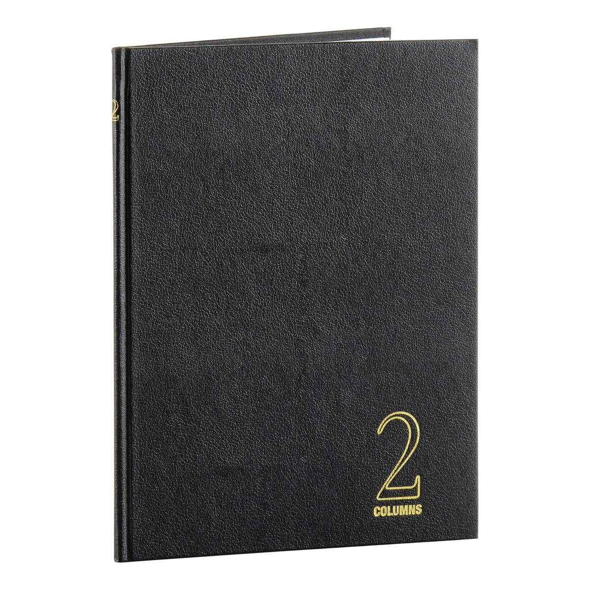 Wilson Jones Hardbound Accounting Journal, 9.25 x 7 Inches, 2 Columns, 80 Pages, 30 Lines per Page, Black (W74102A)