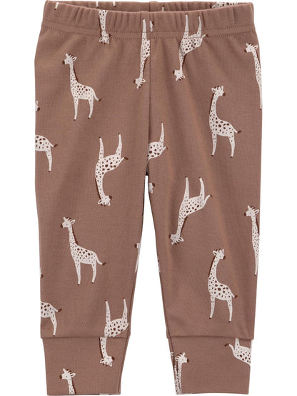 Simple Joys by Carter's 4-Pack Neutral Pant Pantalones Unisex bebé