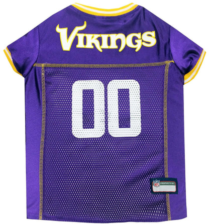 Pets First Jersey NFL para Perro y Gato, con Licencia Oficial - Minnesota Vikings - Mediana